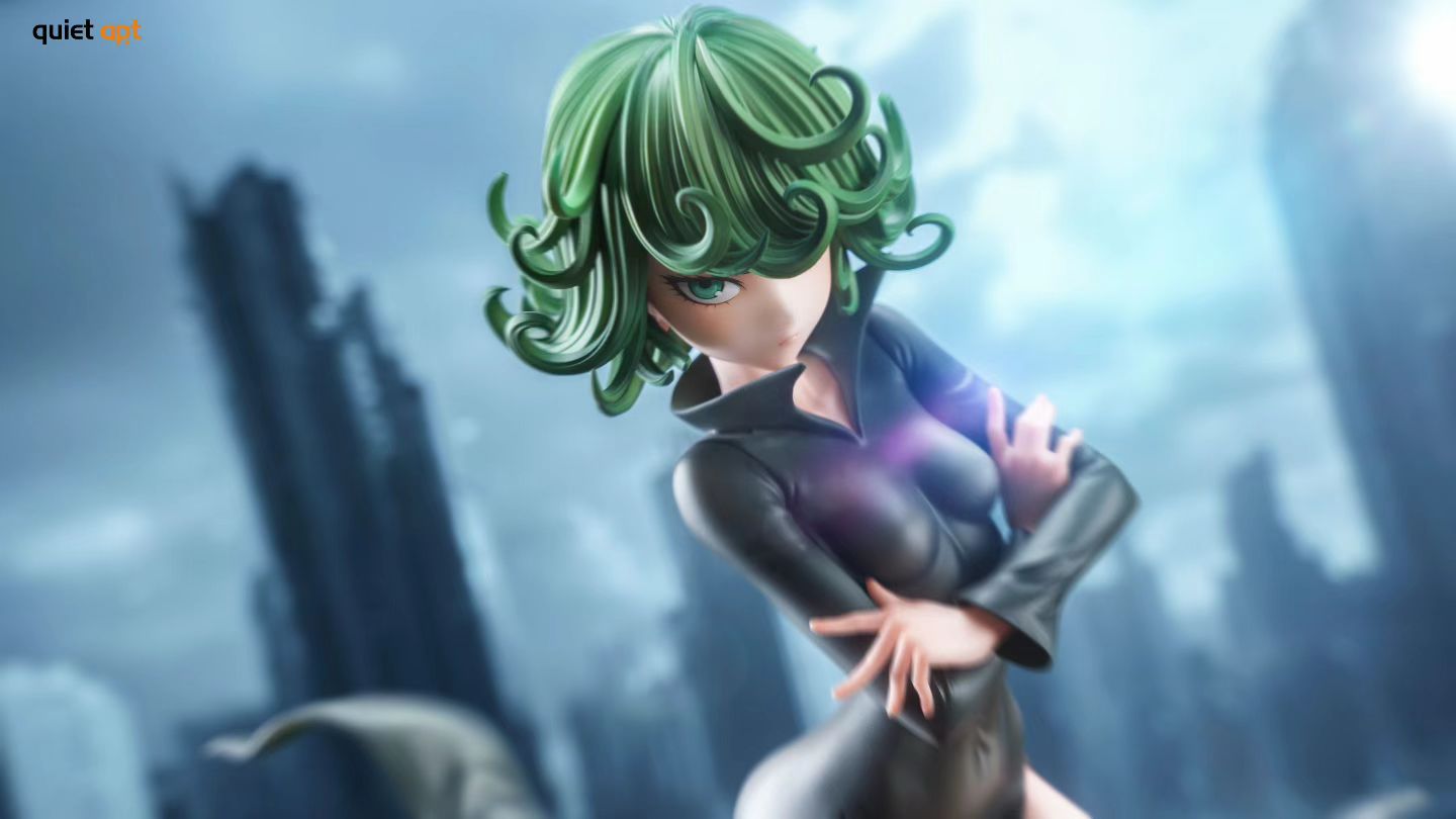 QuietArt Studio - One Punch Man S Class Rank 2 Terrible Tornado | 一拳超人 S级第二位 战栗的龙卷 - Image 1