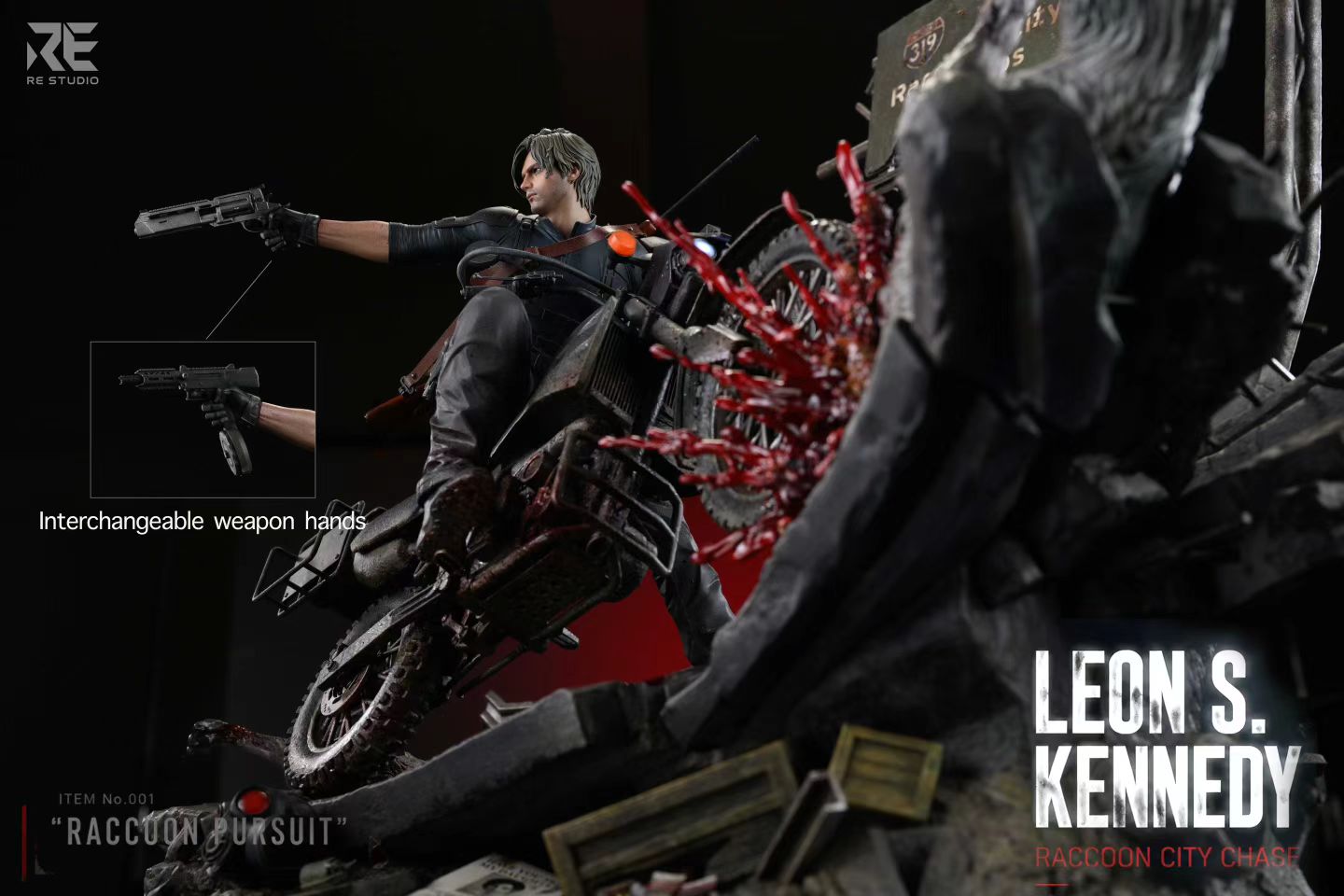 RE Studio - RE Studio Resident Evil Requiem Leon Raccoon City Chase | RE Studio 生化危机 安魂曲 里昂 浣熊市追逐战 - Image 1