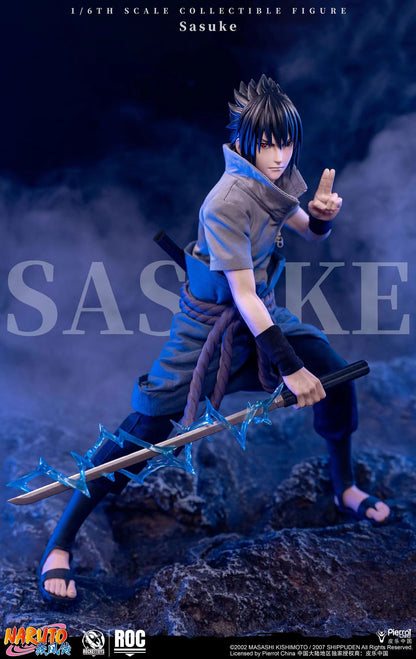 ROCKETTOYS - Licensed Naruto Shippuden Sasuke Uchiha Sasuke 1/6 Scale Action Figure | 版权 火影忍者 疾风传 宇智波佐助 1/6 可动人偶 - Image 5
