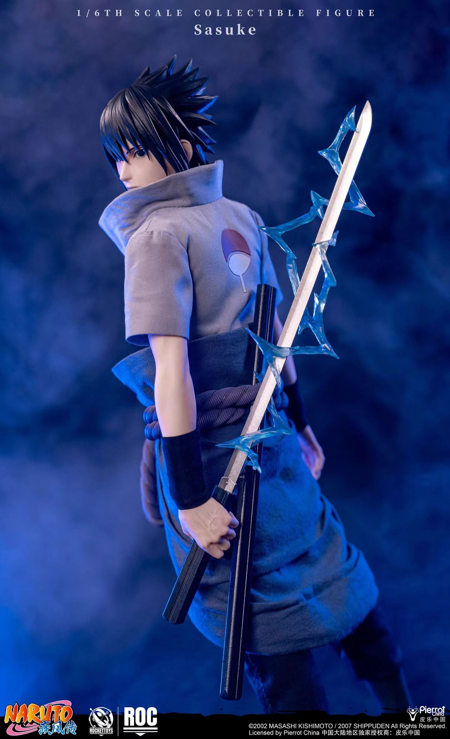 ROCKETTOYS - Licensed Naruto Shippuden Sasuke Uchiha Sasuke 1/6 Scale Action Figure | 版权 火影忍者 疾风传 宇智波佐助 1/6 可动人偶 - Image 8