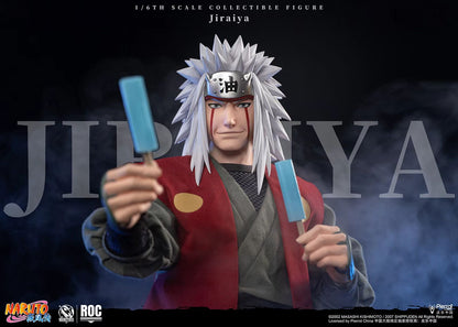 ROCKETTOYS - Licensed Naruto Shippuden Jiraiya 1/6 Action Figure | 版权 火影忍者 疾风传 自来也1/6可动人偶 - Image 1