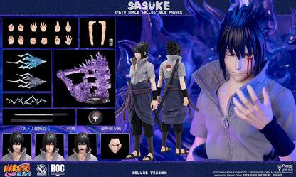 ROCKETTOYS - Licensed Naruto Shippuden Sasuke Uchiha Sasuke 1/6 Scale Action Figure | 版权 火影忍者 疾风传 宇智波佐助 1/6 可动人偶 - Image 1