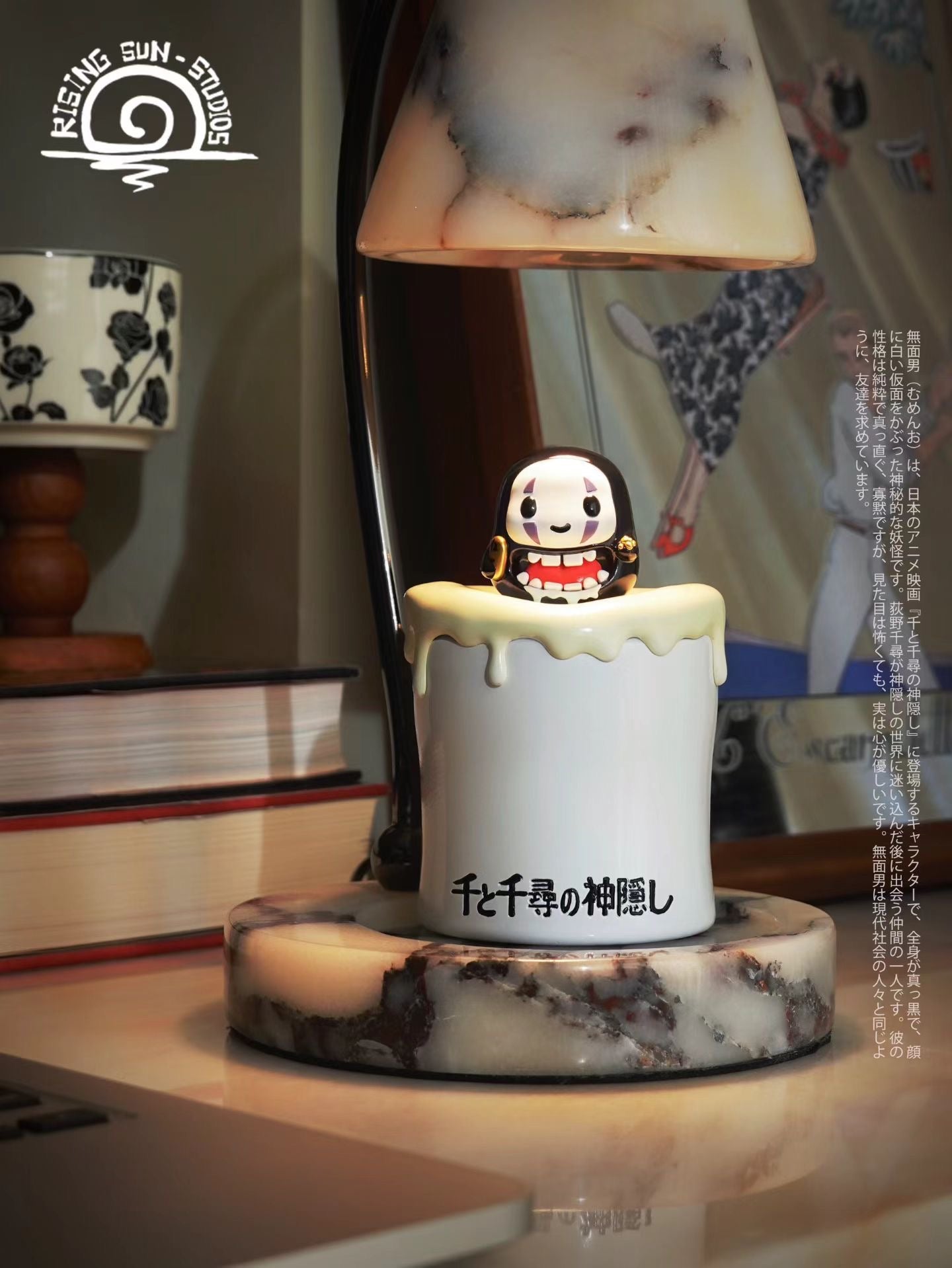 RS Studio - Miyazaki Hayao Kaonashi Scented Candle | 宫崎骏潮玩 无脸男香薰蜡烛 - Image 1