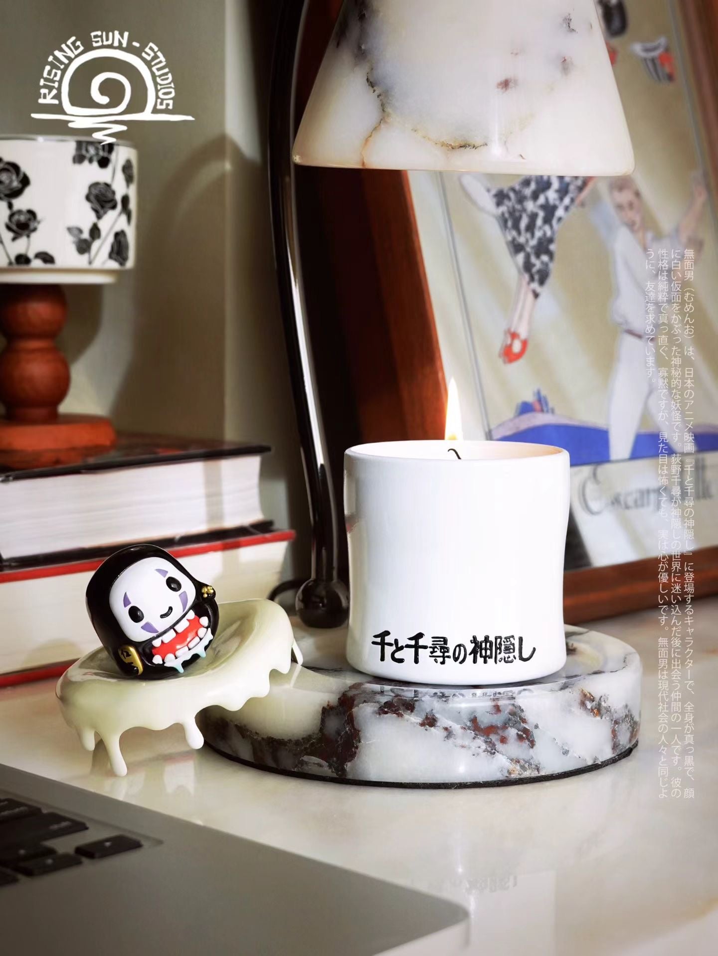 RS Studio - Miyazaki Hayao Kaonashi Scented Candle | 宫崎骏潮玩 无脸男香薰蜡烛 - Image 3