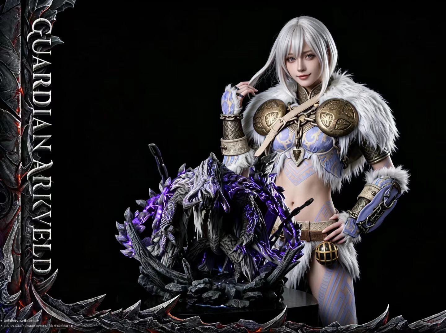 RZ Studio - Monster Hunter World Elder Dragon Lock Blade Dragon | 怪物猎人荒野 历战王锁刃龙 收藏雕像 - Image 5