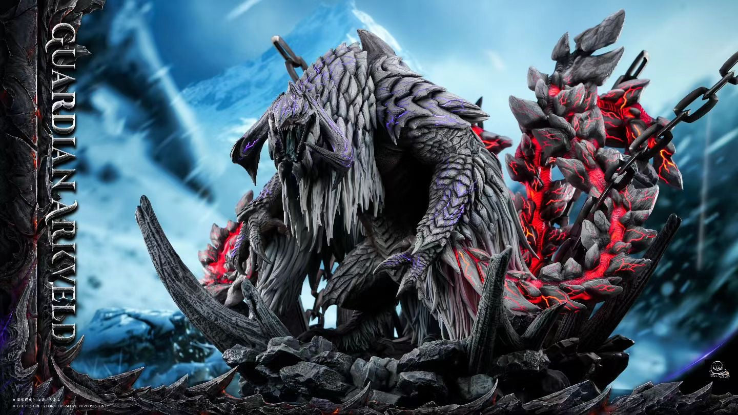 RZ Studio - Monster Hunter World Elder Dragon Lock Blade Dragon | 怪物猎人荒野 历战王锁刃龙 收藏雕像 - Image 6