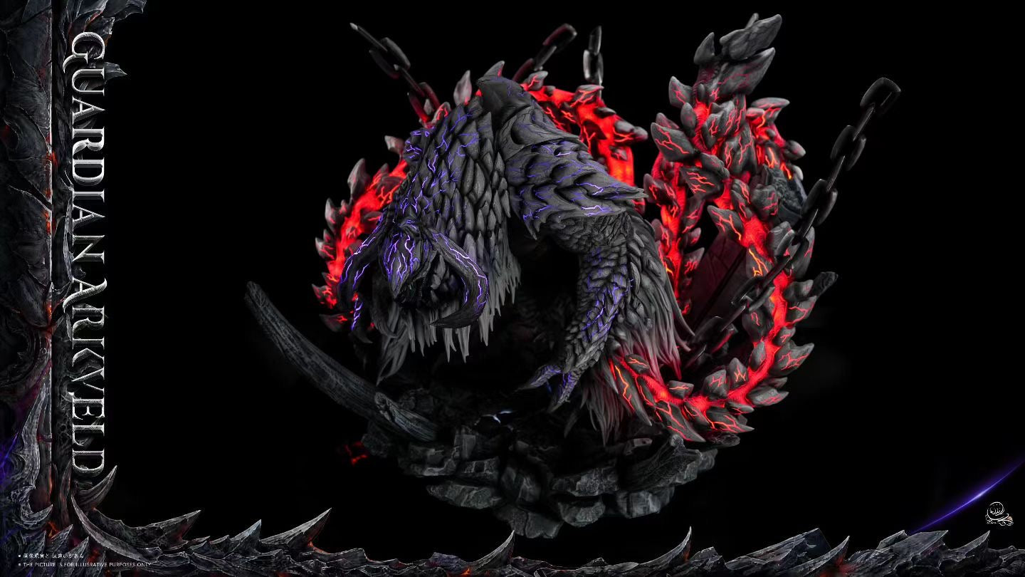 RZ Studio - Monster Hunter World Elder Dragon Lock Blade Dragon | 怪物猎人荒野 历战王锁刃龙 收藏雕像 - Image 3