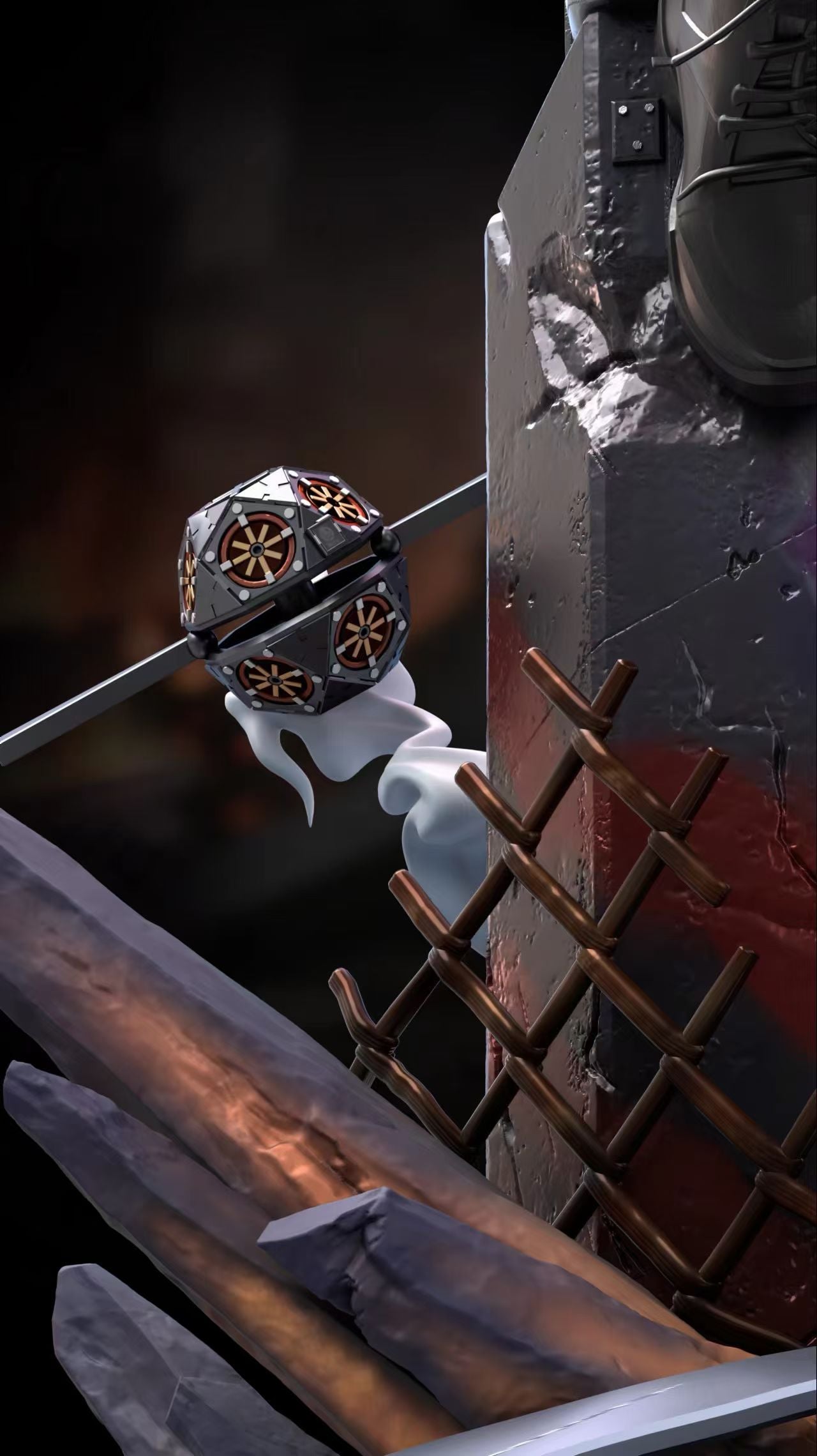 Reflection Studio X Mi Yin Studio - Licensed Vaishtal & Claw Statue | 版权 维什戴尔&骇爪雕像 - Image 8