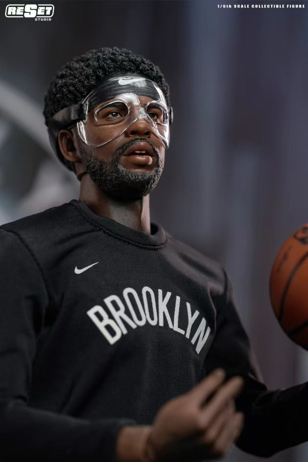 ResetStudio Brooklyn Nets Masked Kyrie Irving 1/6 Collectible Action Figure - Image 4