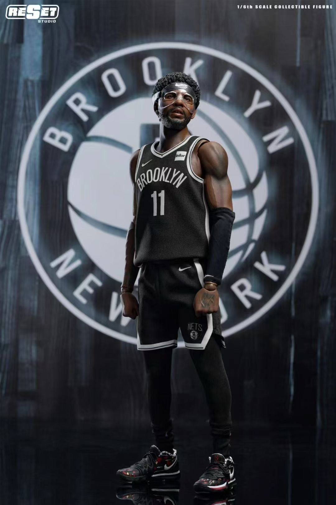 ResetStudio Brooklyn Nets Masked Kyrie Irving 1/6 Collectible Action Figure - Image 5