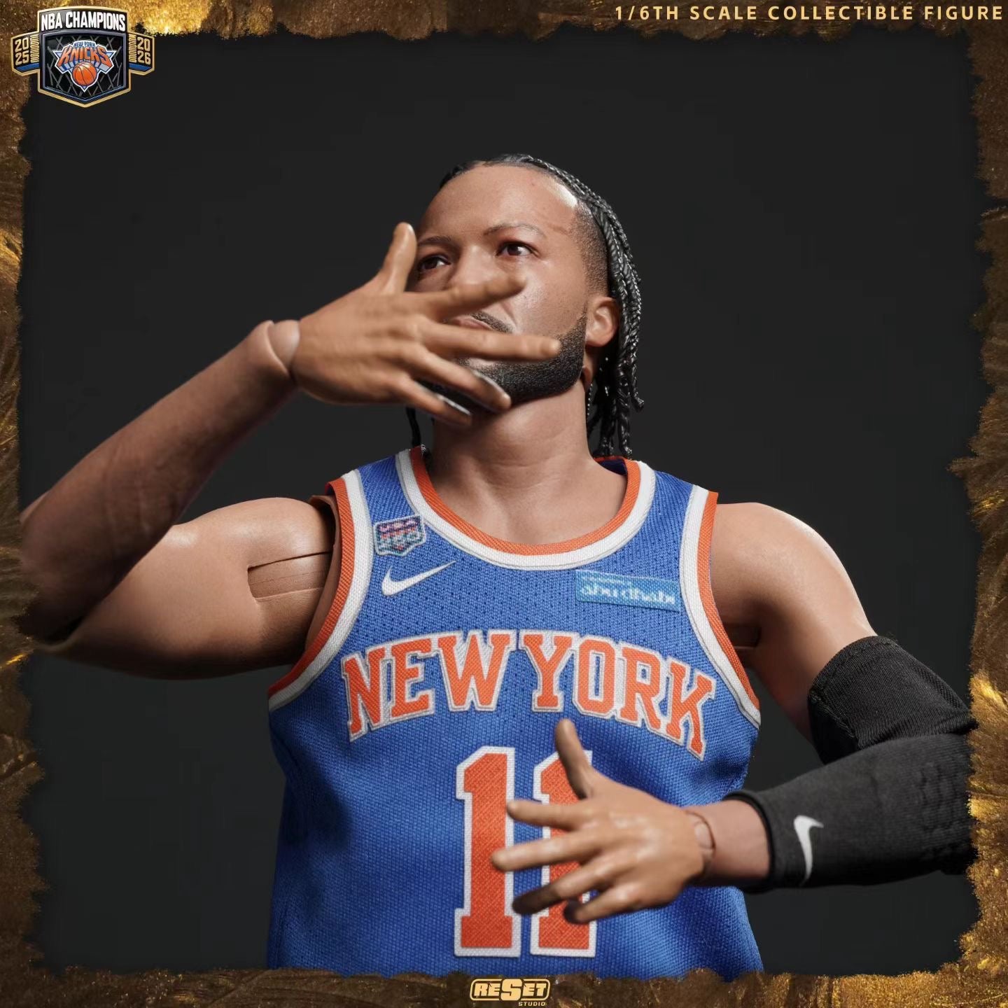 Reset Studio - NBA Brunson Championship Action Figure | NBA 布伦森夺冠 可动人偶 - Image 6