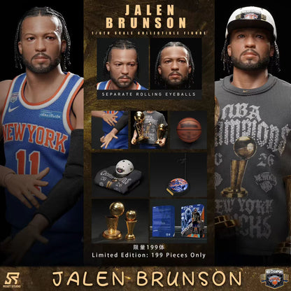 Reset Studio - NBA Brunson Championship Action Figure | NBA 布伦森夺冠 可动人偶 - Image 1