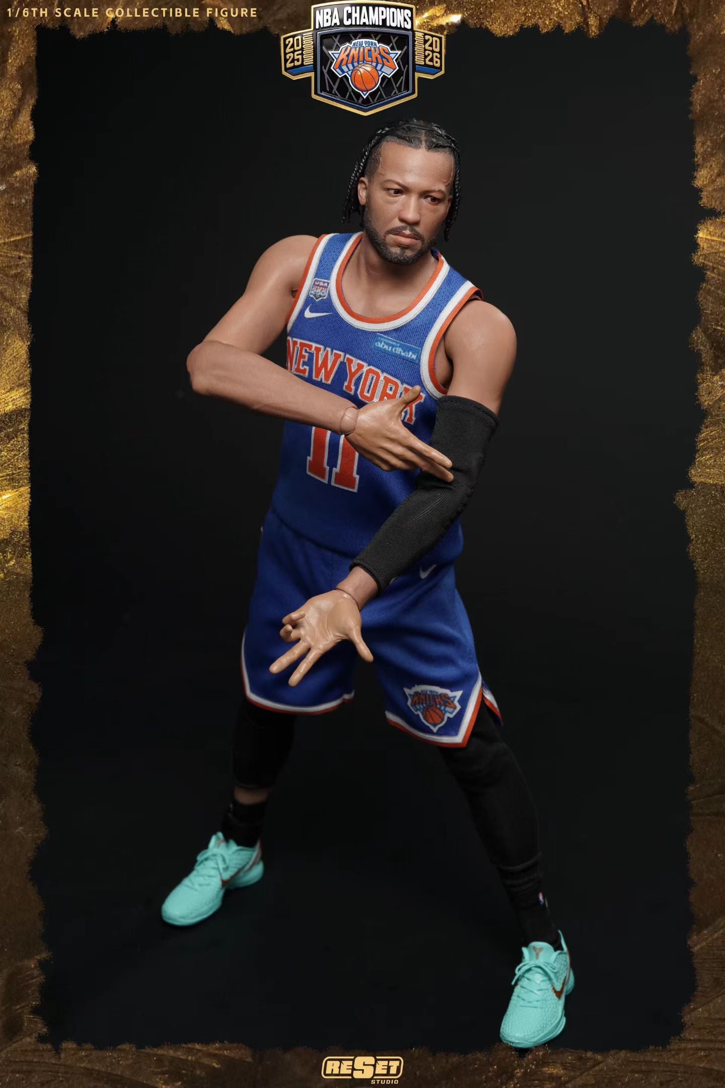 Reset Studio - NBA Brunson Championship Action Figure | NBA 布伦森夺冠 可动人偶 - Image 7