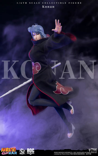 Rocket Toys - Licensed Naruto Shippuden Konan 1/6 Action Figure | 版权 火影忍者 疾风传 Konan 小南 1/6可动人偶 - Image 6