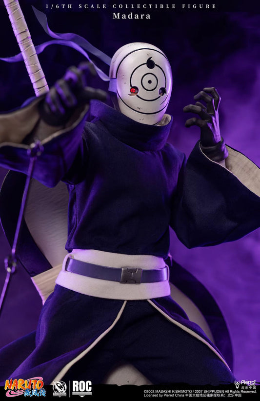 Rocket Toys - Licensed Naruto Shippuden Madara Uchiha White Mask | 版权 火影忍者 疾风传 宇智波斑 白面具 - Image 5