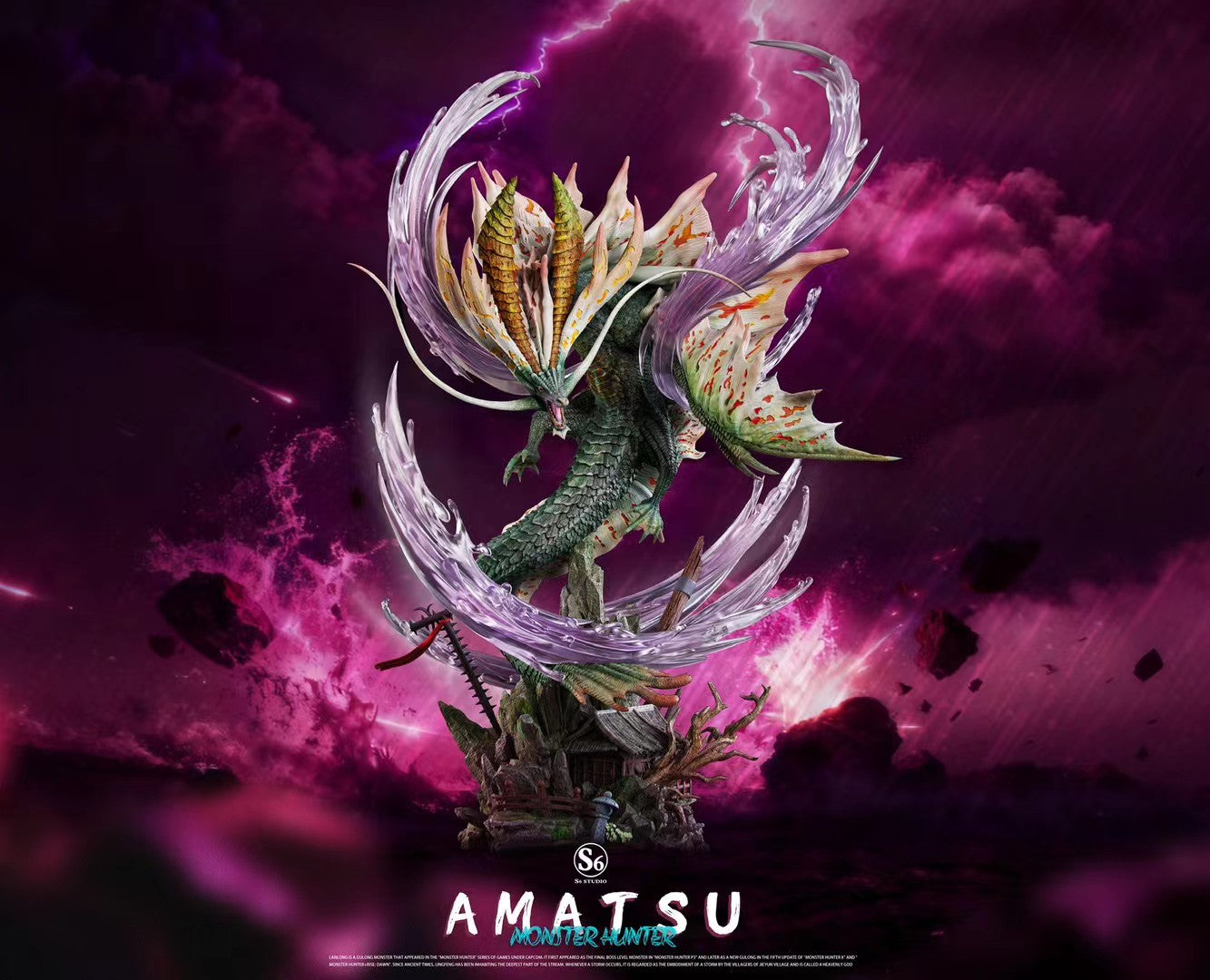 S6 Studio - Monster Hunter Amatsu | 怪物猎人 岚龙 - Image 1