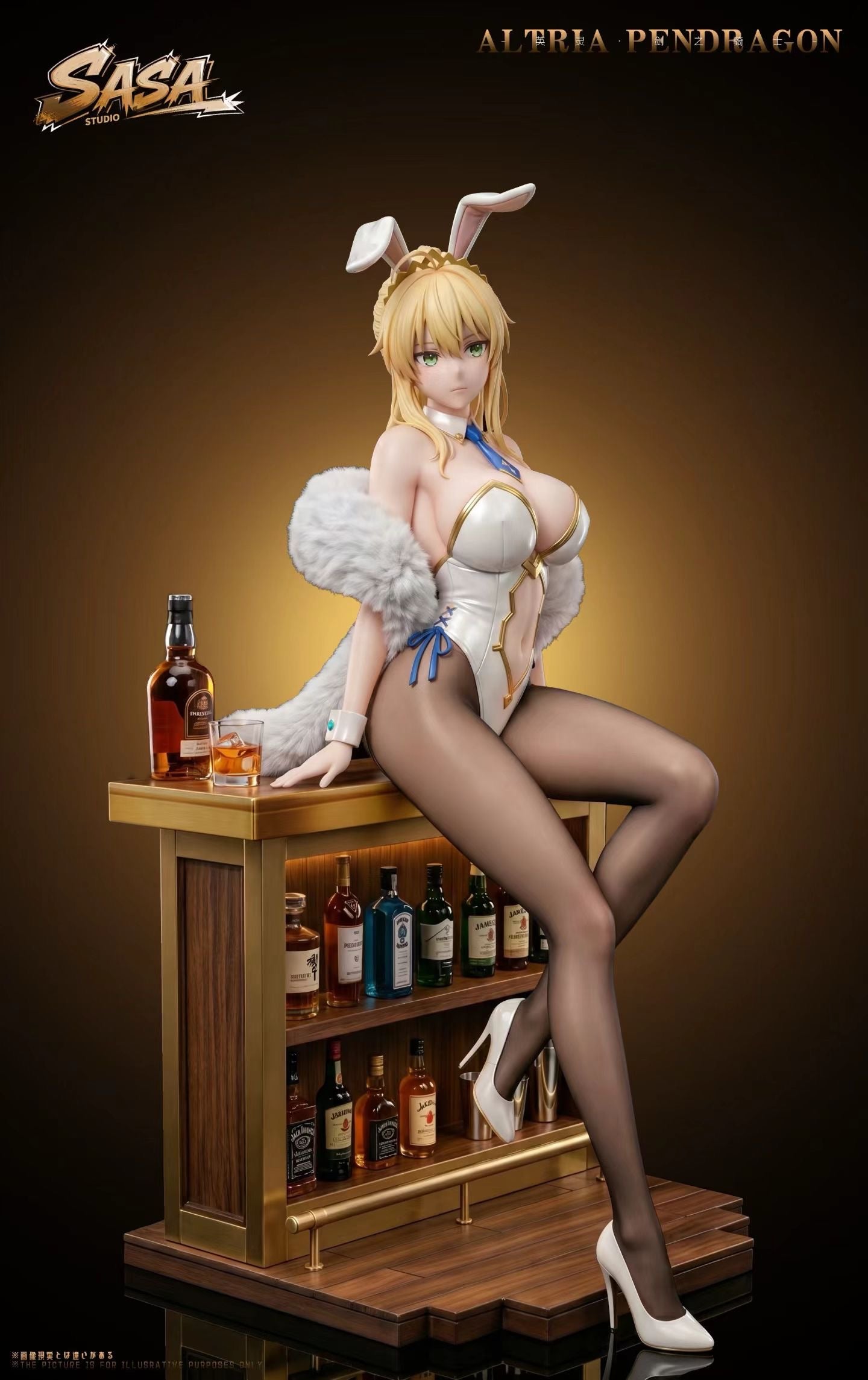 SaSa Studio - Artoria Bunny Girl | 阿尔托莉雅 兔女郎 - Image 1