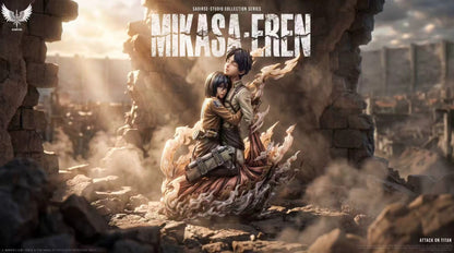 Saoirse Studio - Attack on Titan Mikasa & Eren | 进击的巨人 三笠与艾伦 - Image 4