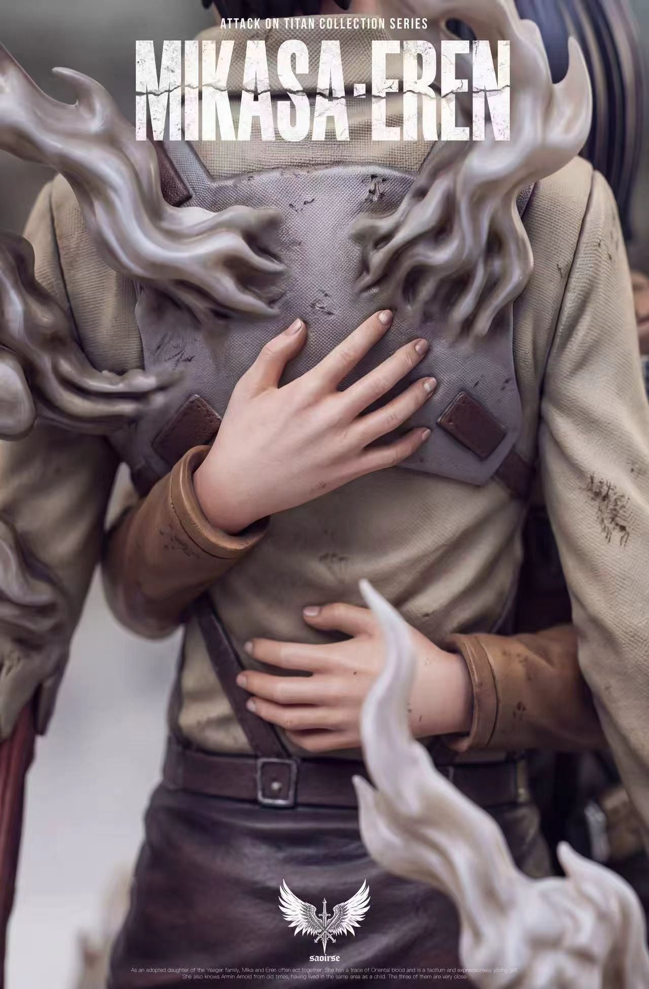 Saoirse Studio - Attack on Titan Mikasa & Eren | 进击的巨人 三笠与艾伦 - Image 5