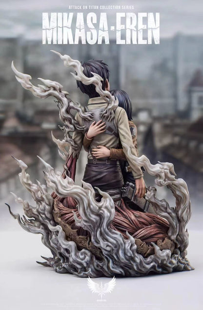 Saoirse Studio - Attack on Titan Mikasa & Eren | 进击的巨人 三笠与艾伦 - Image 2