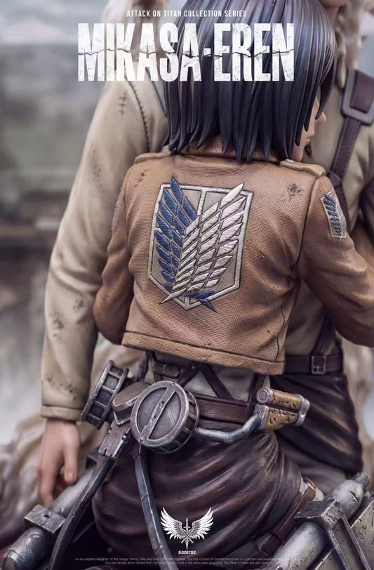 Saoirse Studio - Attack on Titan Mikasa & Eren | 进击的巨人 三笠与艾伦 - Image 6