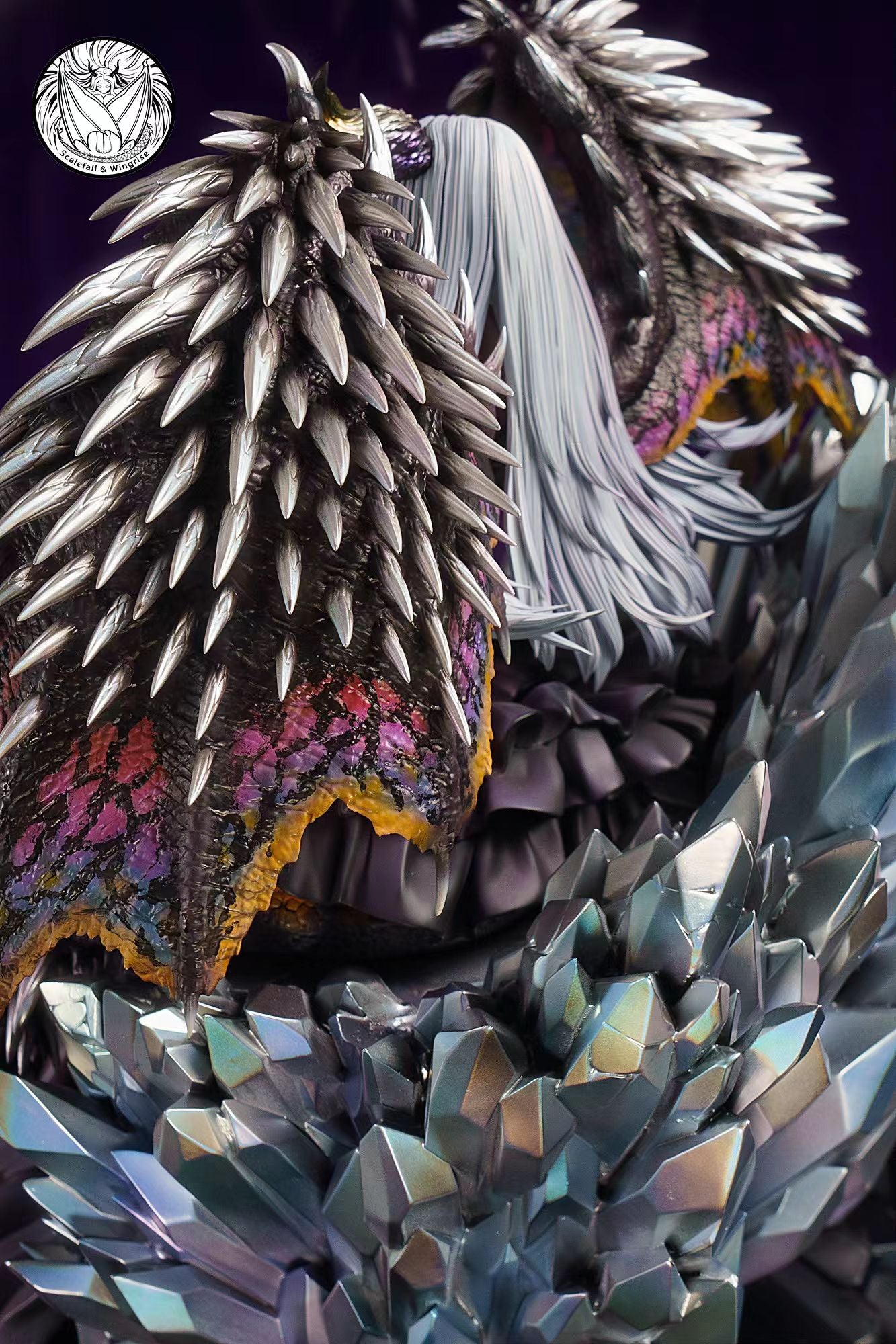 Scalefall & Wingrise Studio - Monster Hunter Fan Art Dragon Girl Resonance Series First Wave Nergigante Dragon Girl | 怪物猎人二创龙娘共鸣系列第一弹 歼世灭尽龙龙娘 - Image 6