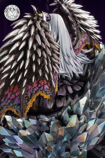 Scalefall & Wingrise Studio - Monster Hunter Fan Art Dragon Girl Resonance Series First Wave Nergigante Dragon Girl | 怪物猎人二创龙娘共鸣系列第一弹 歼世灭尽龙龙娘 - Image 6