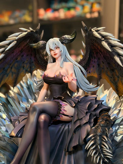 Scalefall & Wingrise Studio - Monster Hunter Fan Art Dragon Girl Resonance Series First Wave Nergigante Dragon Girl | 怪物猎人二创龙娘共鸣系列第一弹 歼世灭尽龙龙娘 - Image 5