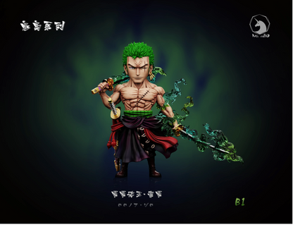 MDS Studio - Destiny Confrontation Onigashima Facing Battle Zoro | 宿命对决 鬼岛迎战索隆
