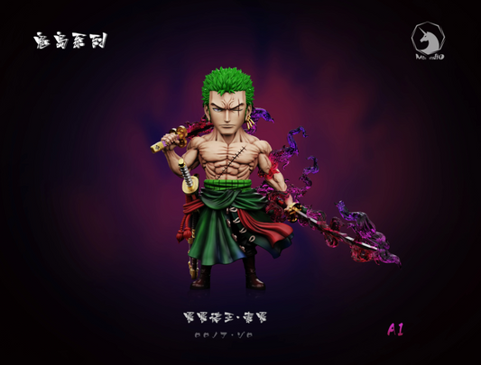 MDS Studio - Destiny Confrontation Onigashima Facing Battle Zoro | 宿命对决 鬼岛迎战索隆