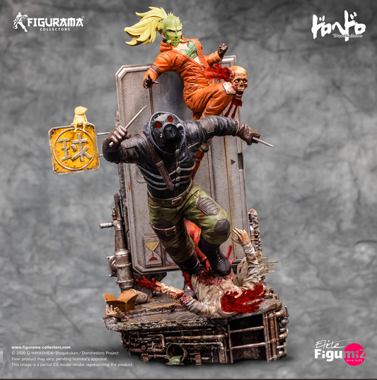Figurama Studio - Licensed Dorohedoro: Caiman & Nikaido | 版权 异兽魔都: 开曼 & 二阶堂