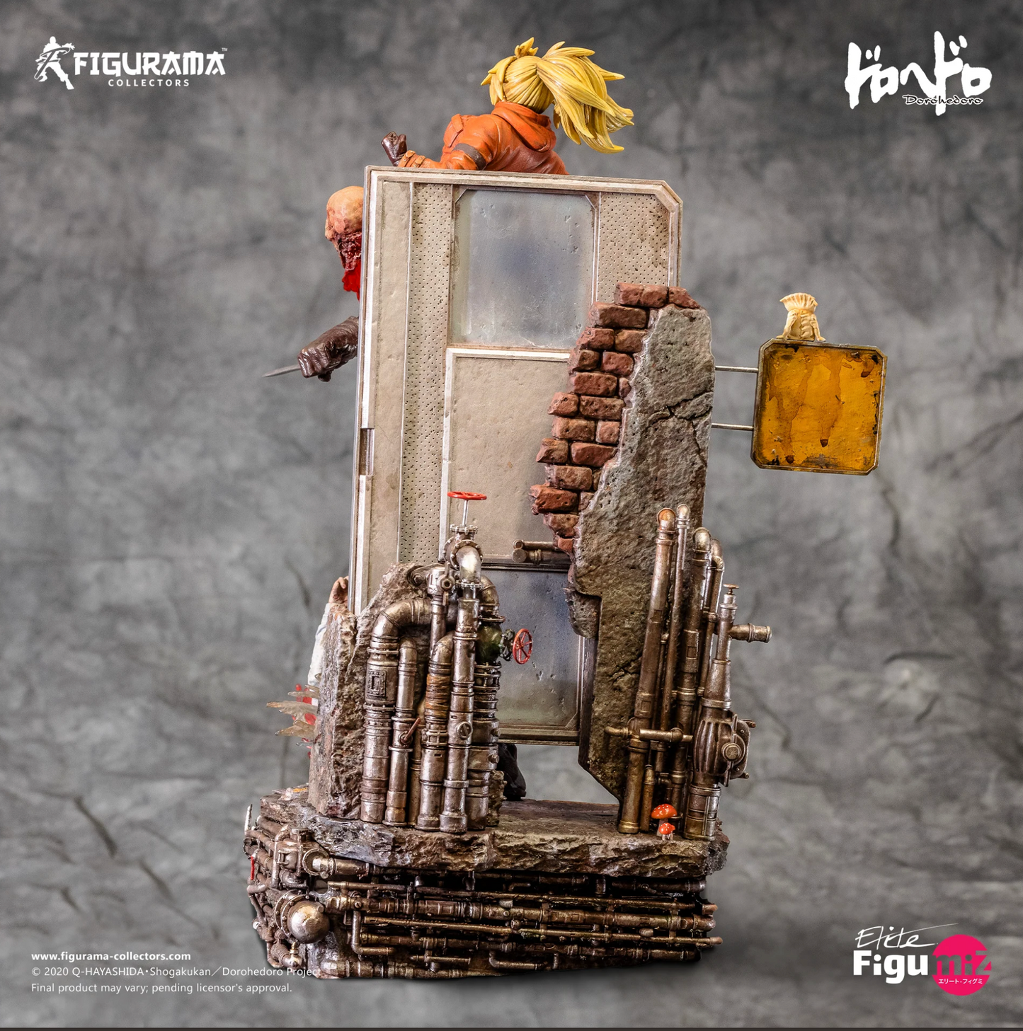 Figurama Studio - Licensed Dorohedoro: Caiman & Nikaido | 版权 异兽魔都: 开曼 & 二阶堂
