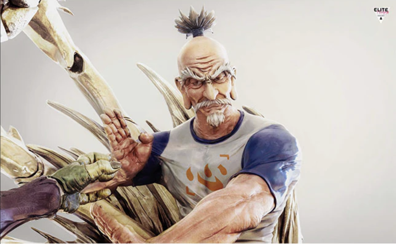Figurama Studio - Licensed Hunter x Hunter: Netero vs Meruem | 版权 全职猎人: 会长 vs 蚂蚁王