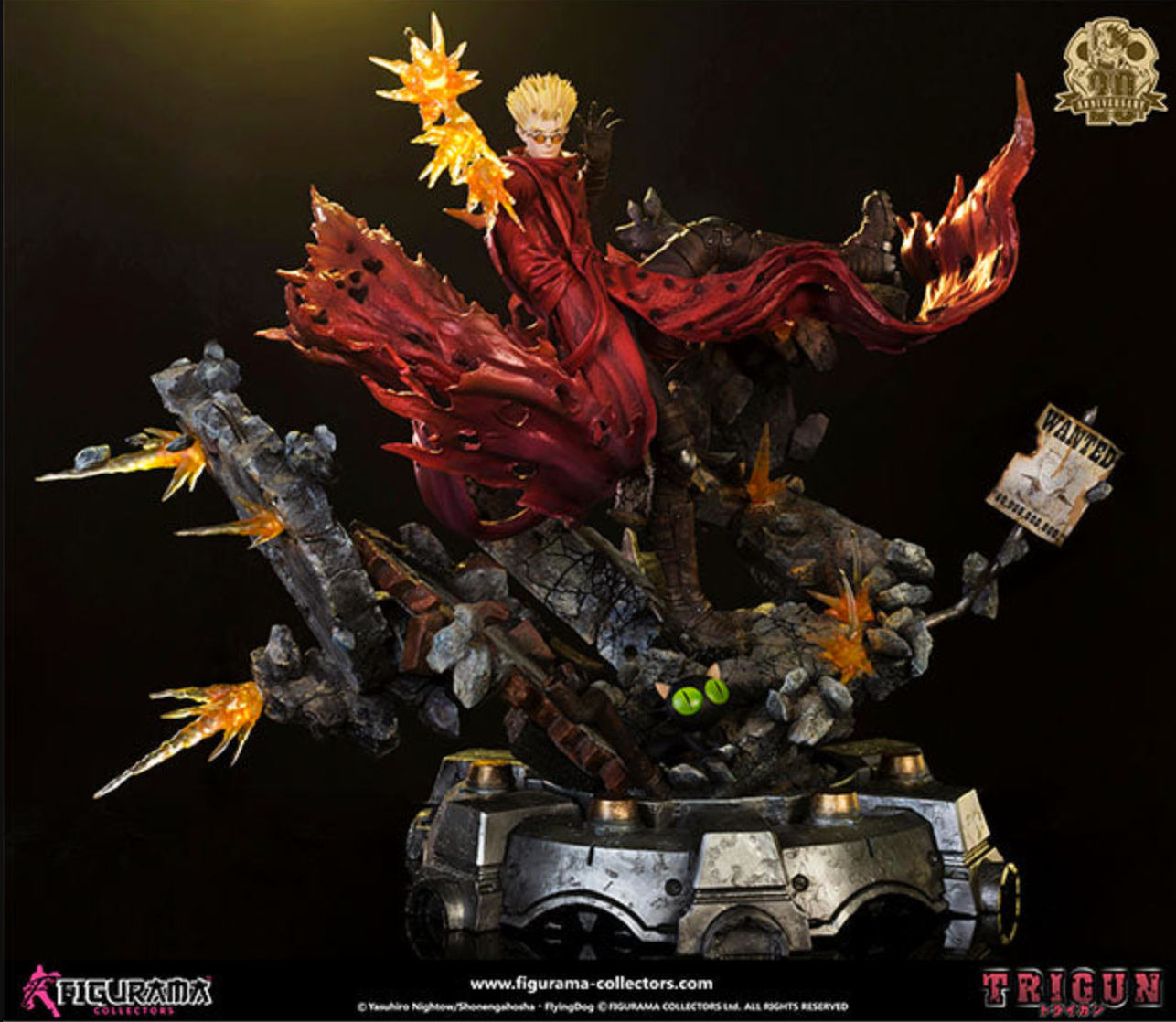 Figurama Studio - Licensed Trigun: Vash the stampede | 版权 Trigun: 人形台风 · 瓦修