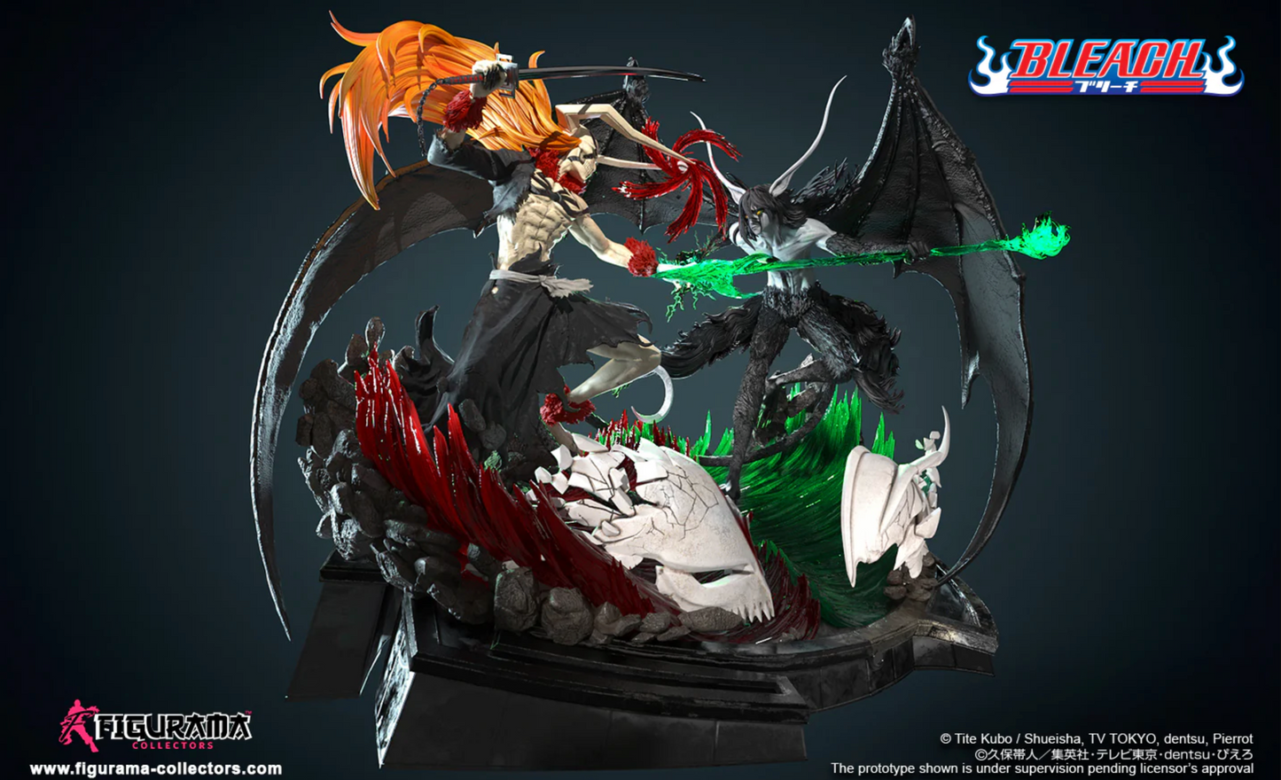 Figurama Studio - Licensed Bleach: Ichigo vs Ulquiorra | 版权 死神: 黑崎一护 VS 乌尔奇奥拉