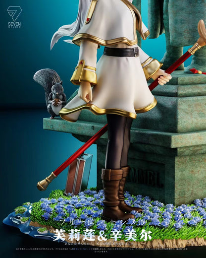 Seven Studio - Frieren and Hero Himmel Stone Statue - 芙莉莲与勇者石雕 - Image 4