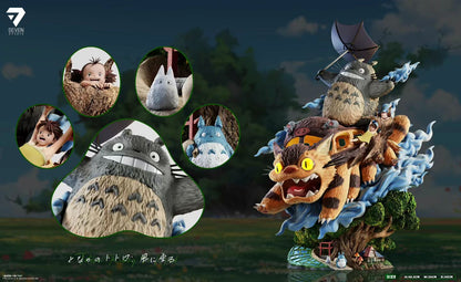 Seven Studio - My Neighbor Totoro Riding the Wind | 龙猫 乘风而行 - Image 2