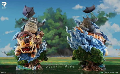 Seven Studio - My Neighbor Totoro Riding the Wind | 龙猫 乘风而行 - Image 3