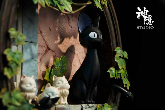 Shen Yin Studio - Kiki's Delivery Service Gigi Cats Under the Eaves | 魔女宅急便 吉吉 檐下猫居 - Image 8