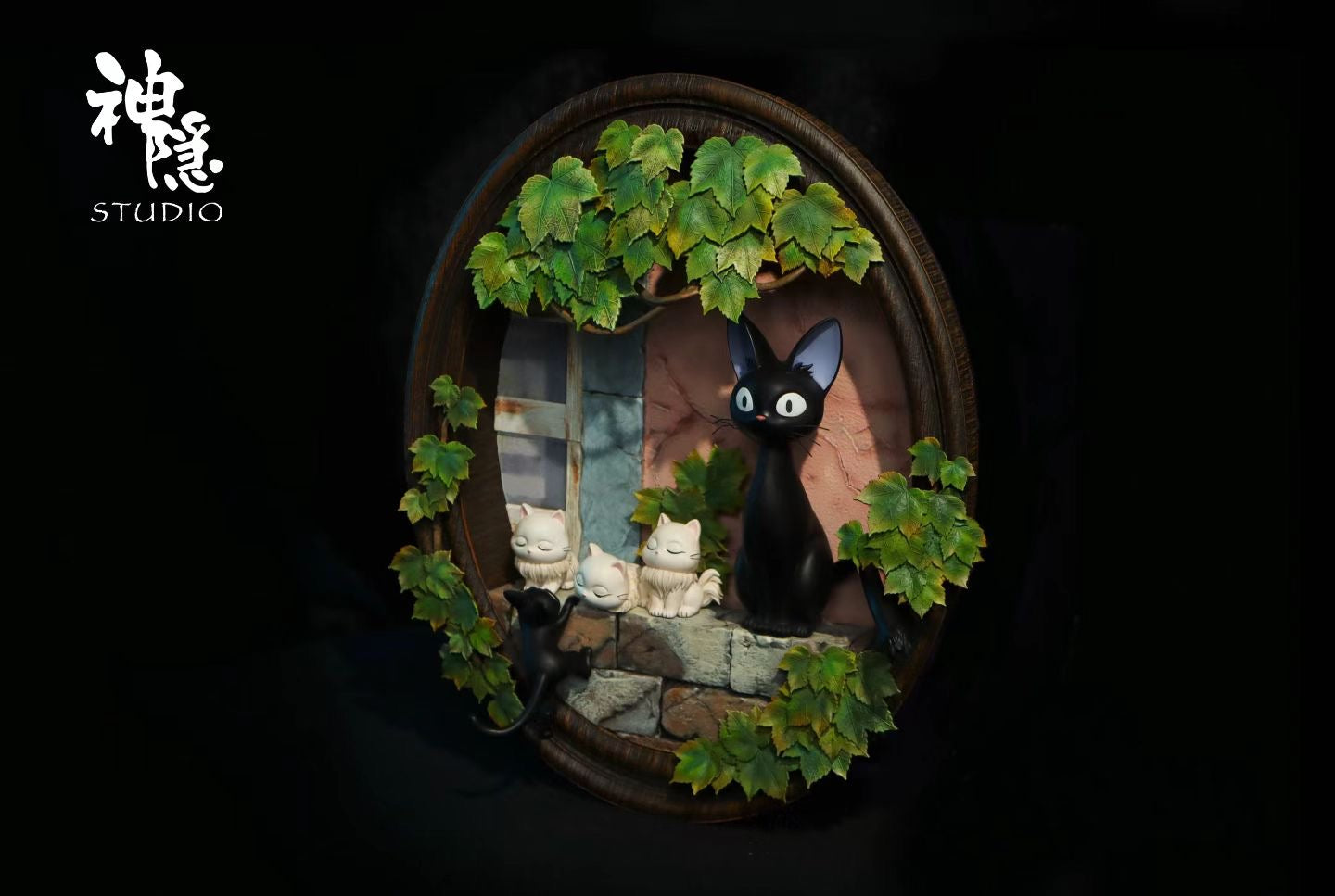 Shen Yin Studio - Kiki's Delivery Service Gigi Cats Under the Eaves | 魔女宅急便 吉吉 檐下猫居 - Image 6