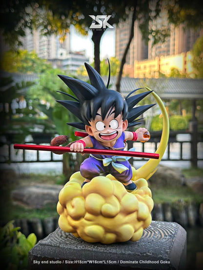 Sky End Studio - Dragon Ball Nimbus Cloud Kid Goku | 龙珠 筋斗云小悟空 - Image 4