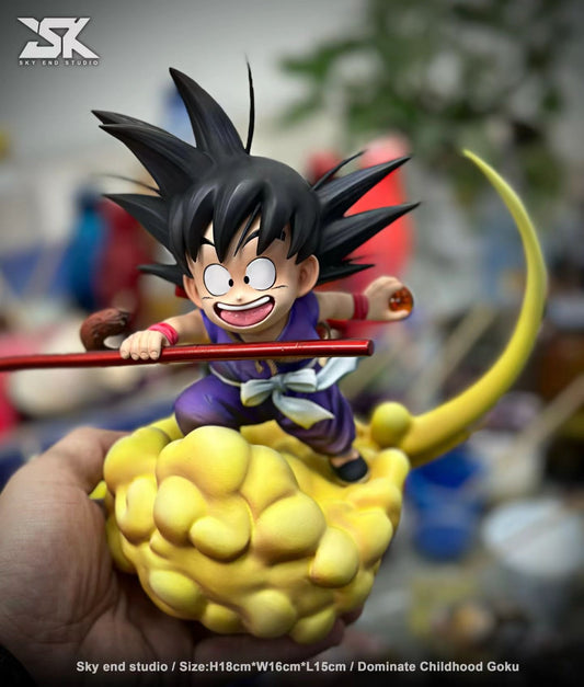 Sky End Studio - Dragon Ball Nimbus Cloud Kid Goku | 龙珠 筋斗云小悟空 - Image 1