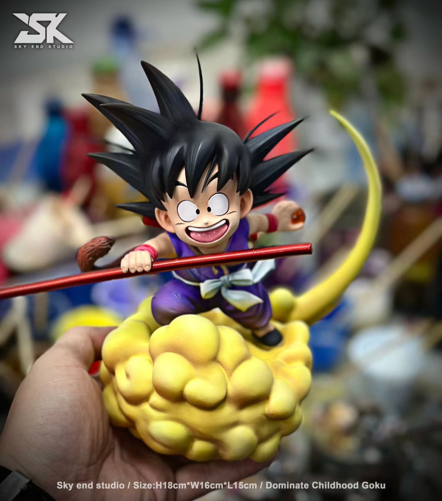 Sky End Studio - Dragon Ball Nimbus Cloud Kid Goku | 龙珠 筋斗云小悟空 - Image 7
