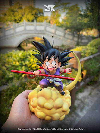 Sky End Studio - Dragon Ball Nimbus Cloud Kid Goku | 龙珠 筋斗云小悟空 - Image 6