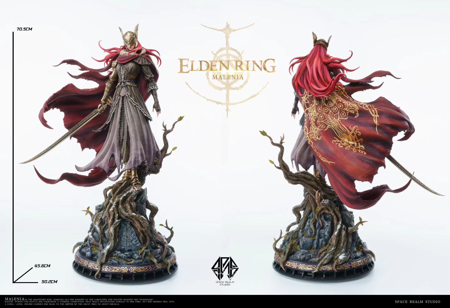 Space Realm Studio - Elden Ring Malenia Blade of Miquella Valkyrie | 艾尔登法环 玛莲妮亚女武神 - Image 3