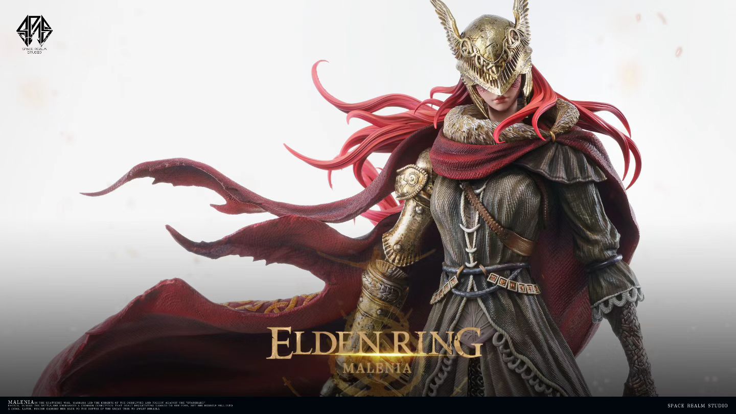 Space Realm Studio - Elden Ring Malenia Blade of Miquella Valkyrie | 艾尔登法环 玛莲妮亚女武神 - Image 4