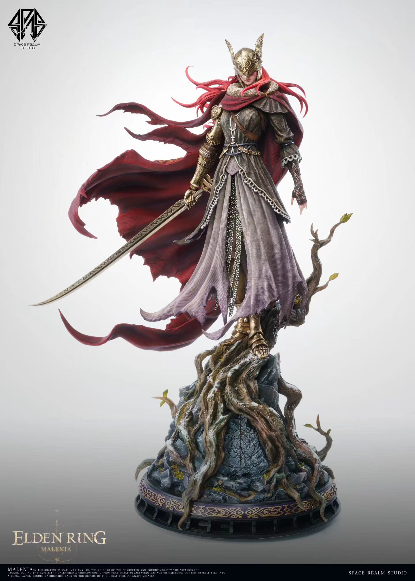 Space Realm Studio - Elden Ring Malenia Blade of Miquella Valkyrie | 艾尔登法环 玛莲妮亚女武神 - Image 6