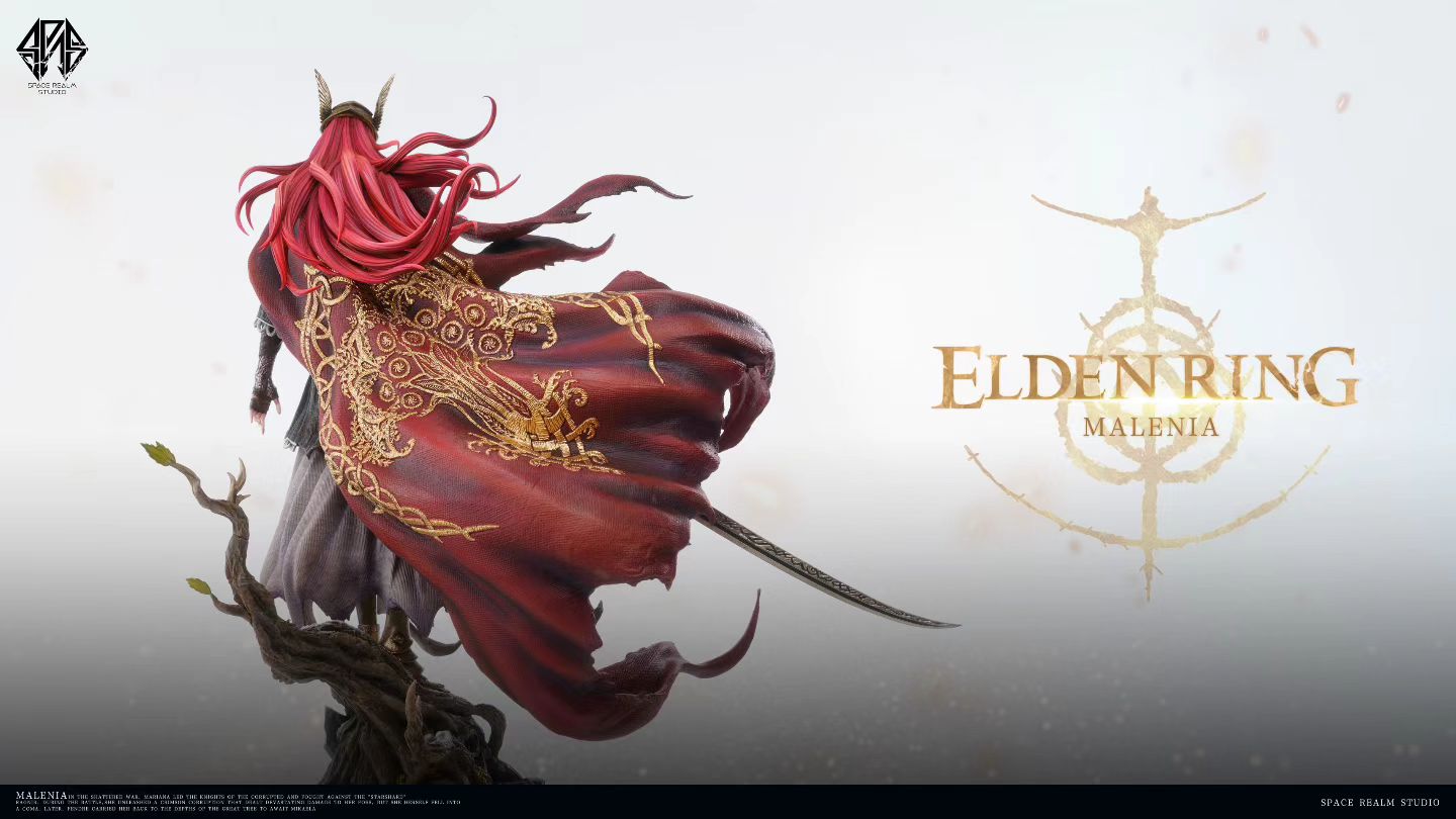 Space Realm Studio - Elden Ring Malenia Blade of Miquella Valkyrie | 艾尔登法环 玛莲妮亚女武神 - Image 1