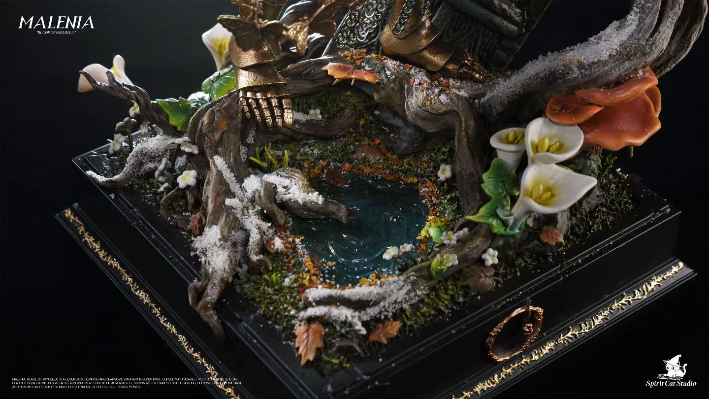 Spirit Cat Studio - Elden Ring Malenia Blade of Miquella Statue | 艾尔登法环女武神玛莲妮亚雕像 - Image 5