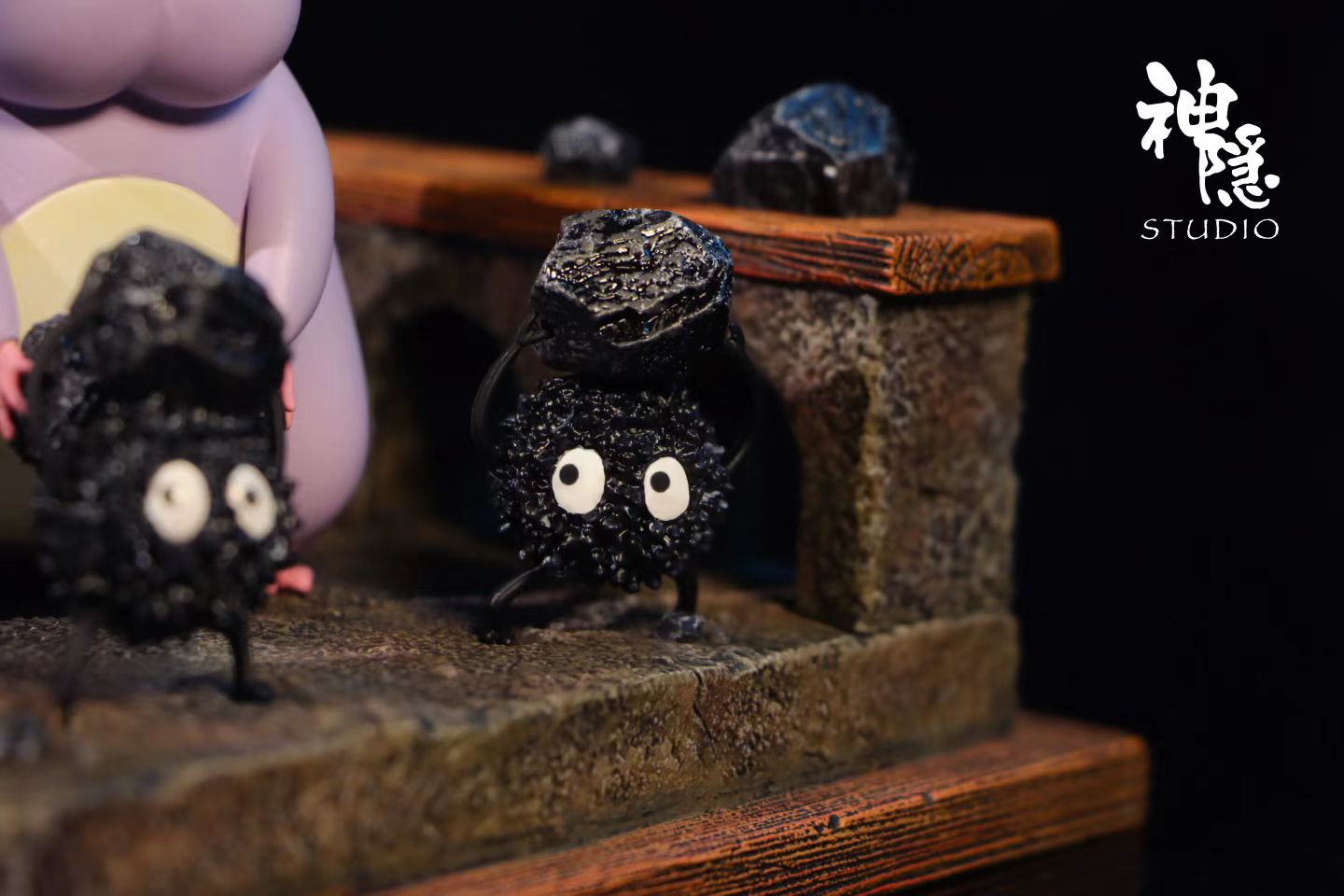 神隐工作室 - Spirited Away Boh Working with Soot Sprites | 千与千寻 坊宝宝干活啦 - Image 2